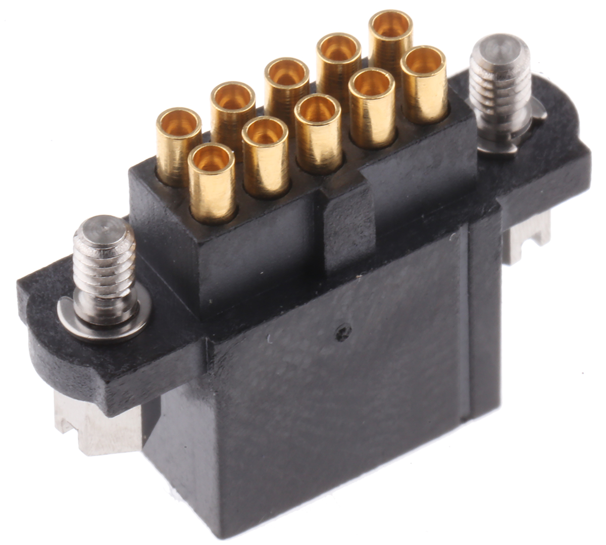 HARWIN Datamate J-Tek Series Straight Panel Mount PCB Socket, 10-Contact, 2-Row, 2mm Pitch, Crimp Termination