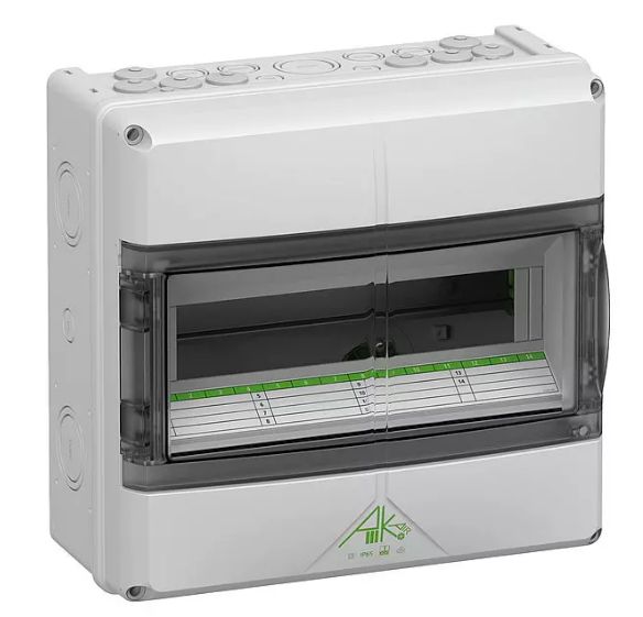 Spelsberg Grey Polycarbonate General Purpose Enclosure, IP65, IK08, Transparent Lid, 300 x 315 x 155mm