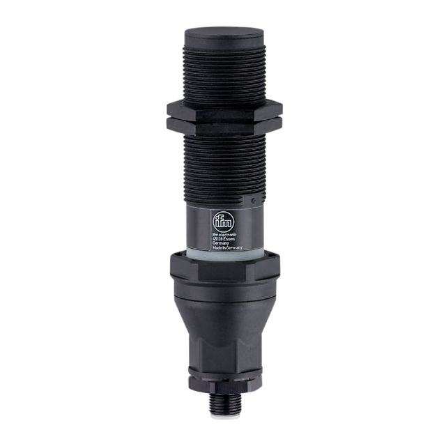 ifm electronic Capacitive Threaded Barrel Proximity Sensor, M30, 3 → 26 mm Detection, PNP NO+NC, 10 → 30