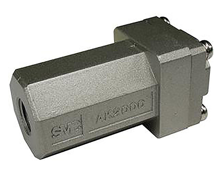 SMC AK Non Return Valve NPT 1/4 Female Inlet, NPT 1/4 Female Outlet, 0.02 to 1MPa