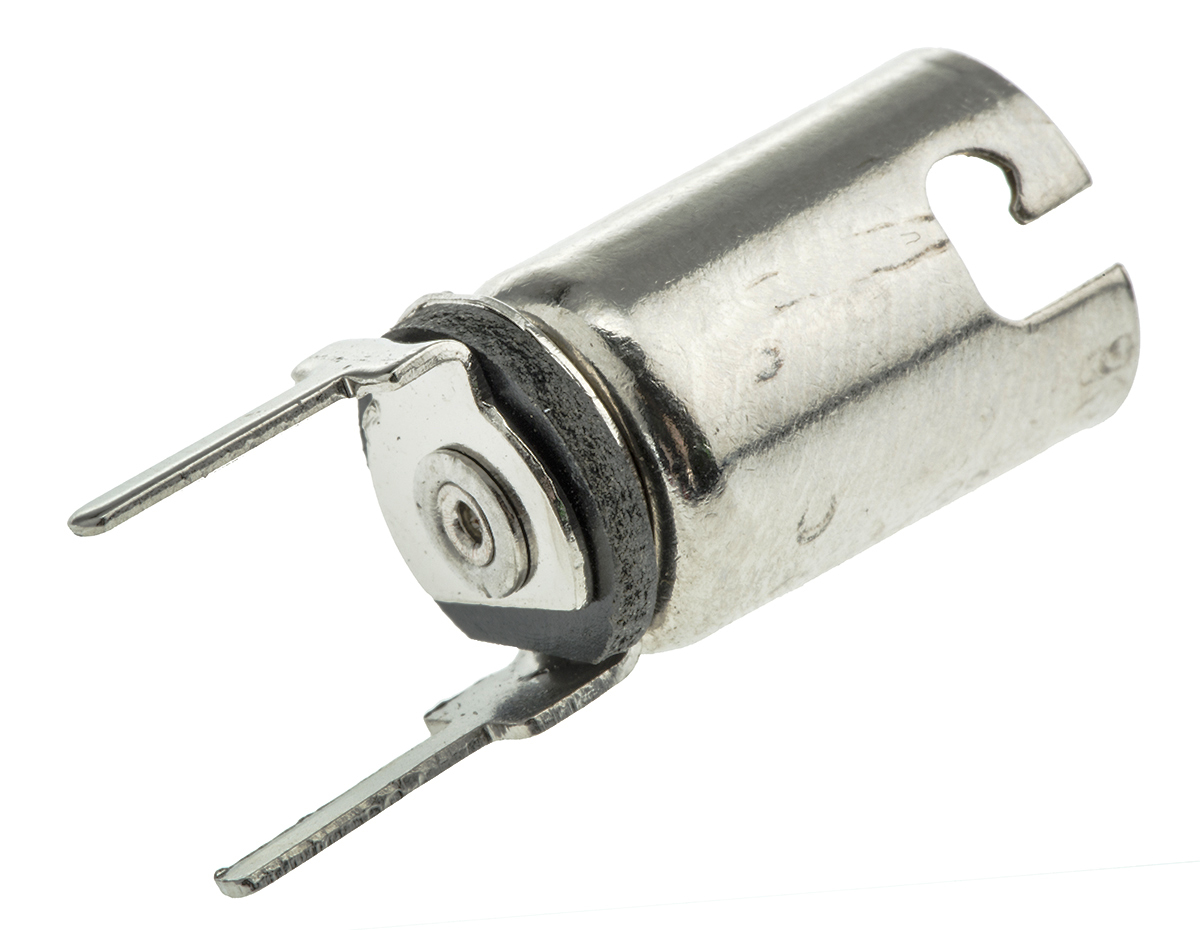 Indicator Bulb Holder, , 2 x 0.7mm PCB Mount