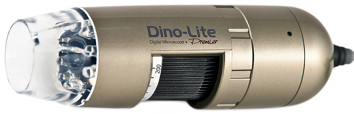 Dino-Lite AM3713TB USB Digital Microscope, 640 x 480 pixels, 200X Magnification