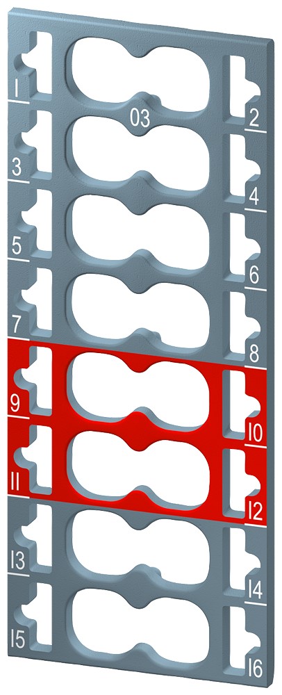 Siemens Labeling Sheet for Use with I/O Modules