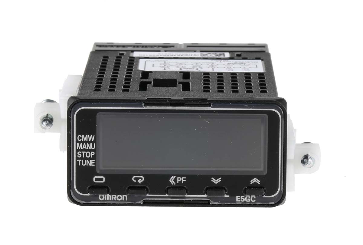 Omron E5GC Panel Mount PID Temperature Controller, 48 x 48mm, 1 Output SSR, Solid State Relay, Logic, 24 V ac/dc Supply