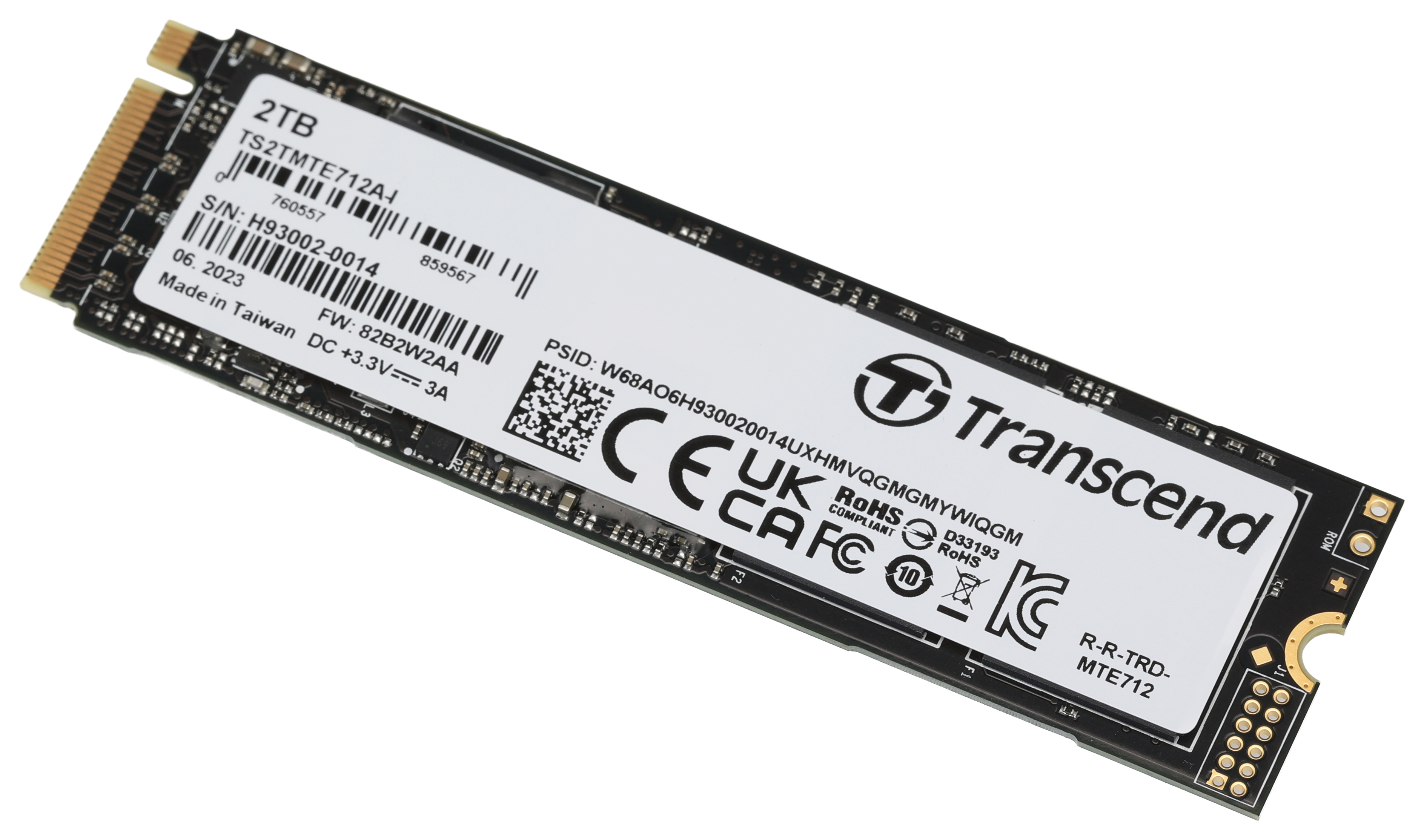 Transcend MTE712A-I M.2 (2280) Internal SSD