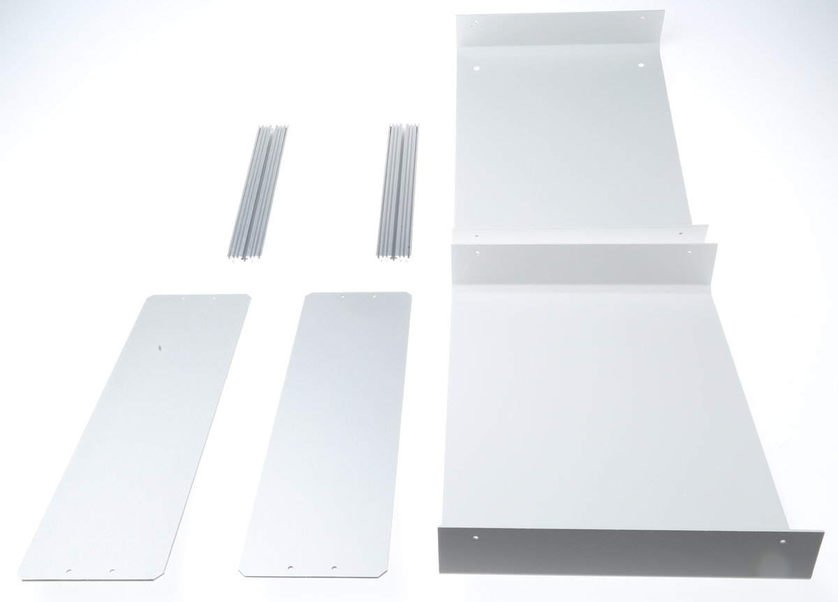 METCASE Unicase Grey Aluminium Instrument Case, 250 x 350 x 110mm