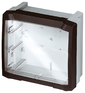 Bopla Bocard (Set) Series ABS, Polycarbonate Wall Box, IP65, Viewing Window, 234 mm x 264 mm x 141mm