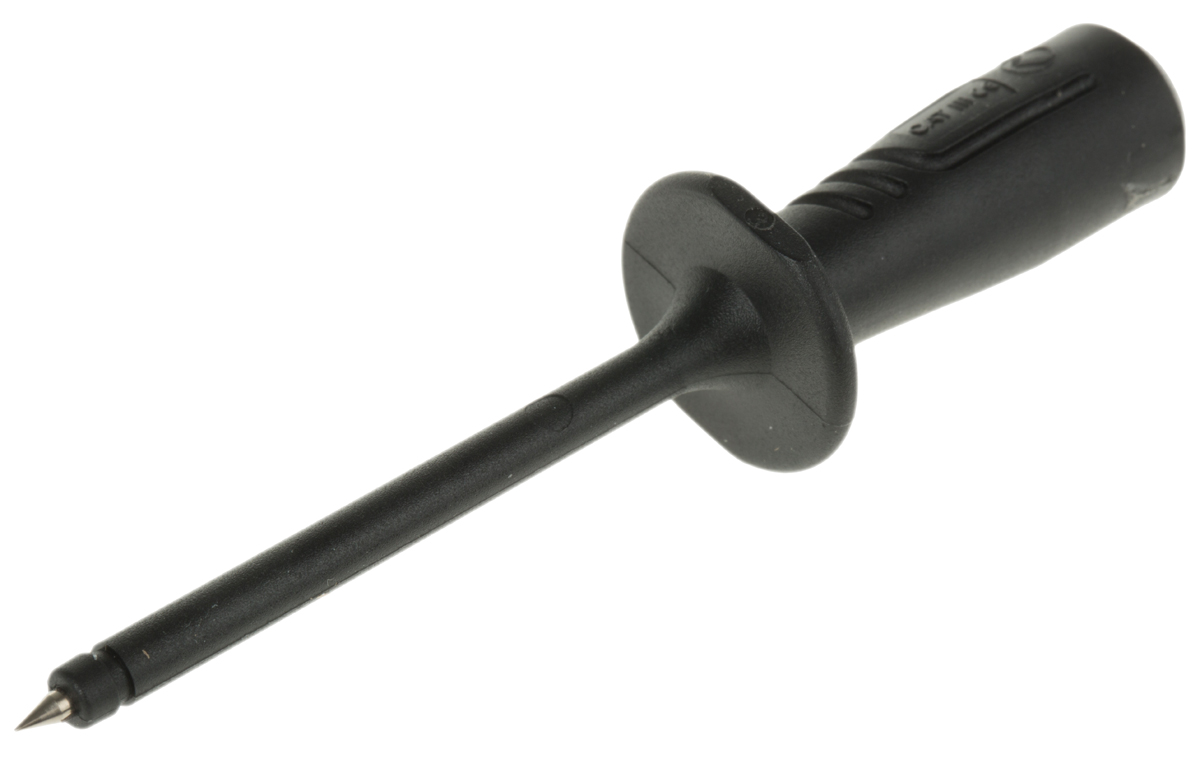 Hirschmann Needle Test Probe, 2mm Tip, 1kV, 4mm Socket, 1A