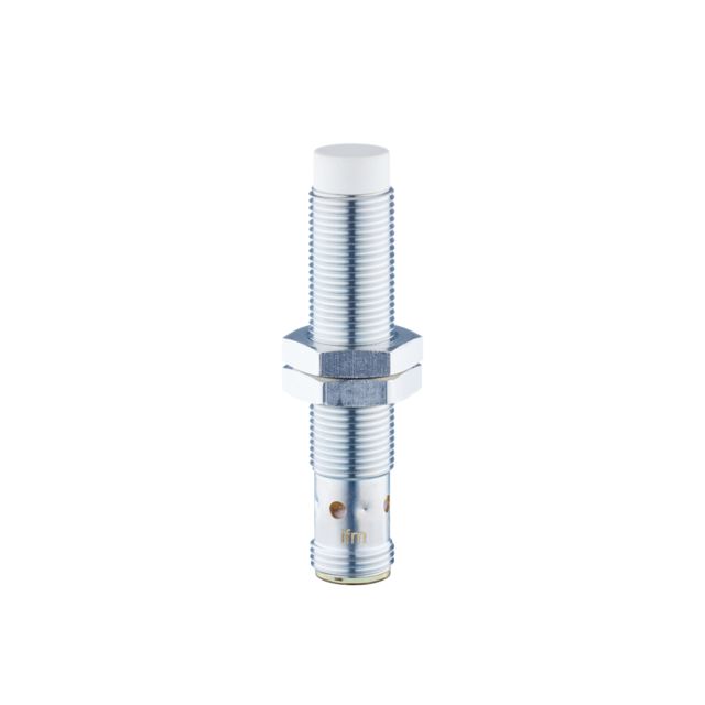 ifm electronic Inductive Threaded Barrel Proximity Sensor, M12, 7 mm Detection, PNP/NPN NO/NC, 10 → 30 V dc
