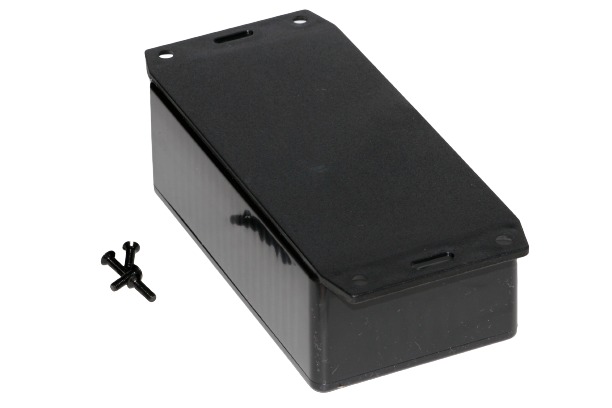 Hammond 1591 Series ABS General Purpose Enclosure, IP54, Flanged, 119 x 36 x 66mm