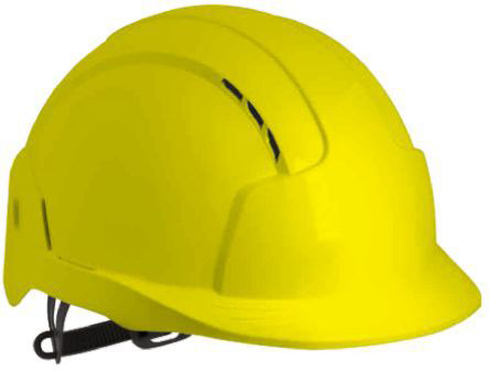 JSP EVOLite Yellow Safety Helmet, AdjustableVentilated