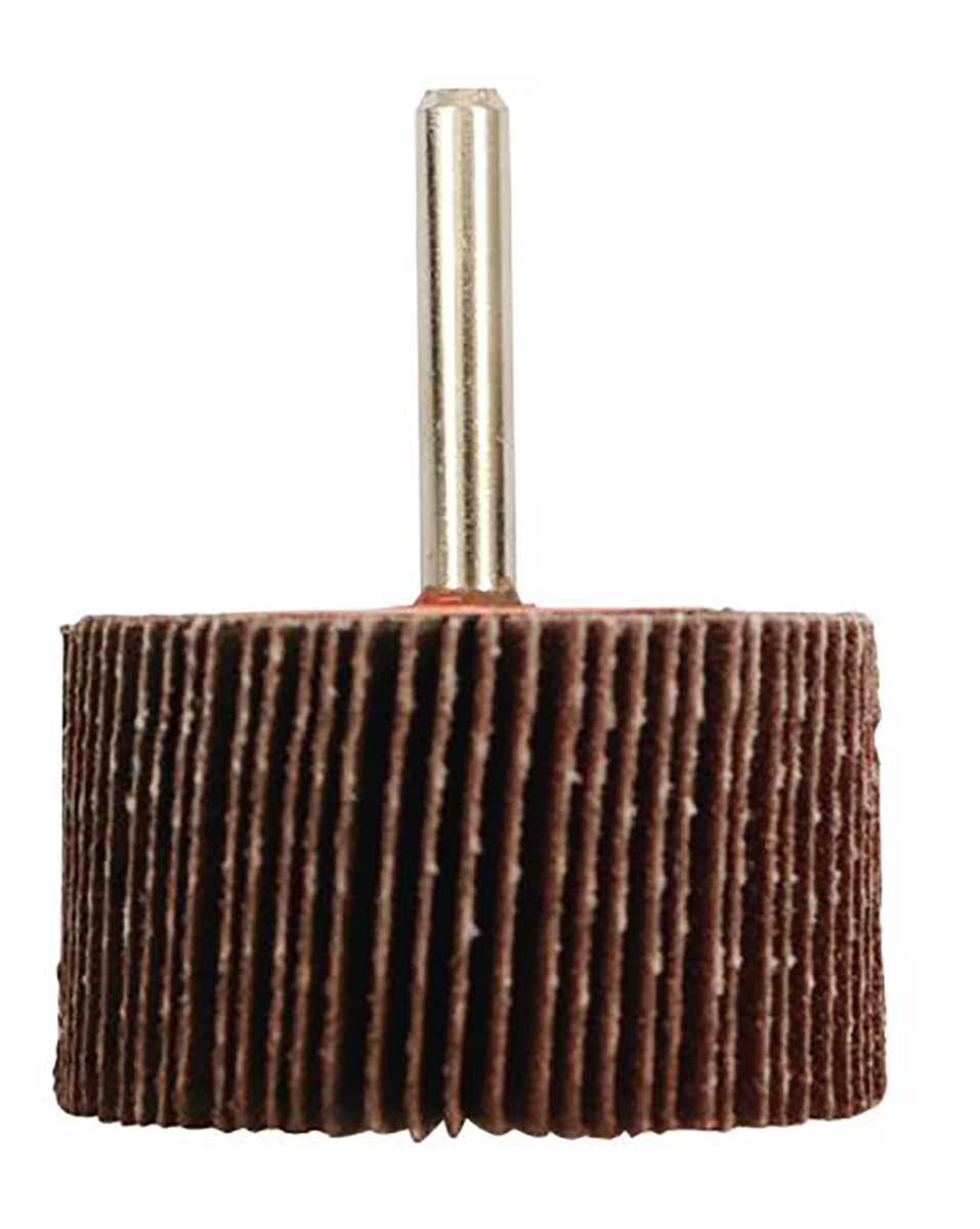 RS PRO Aluminium Oxide Flap Wheel, 50mm Diameter, P120 Grit