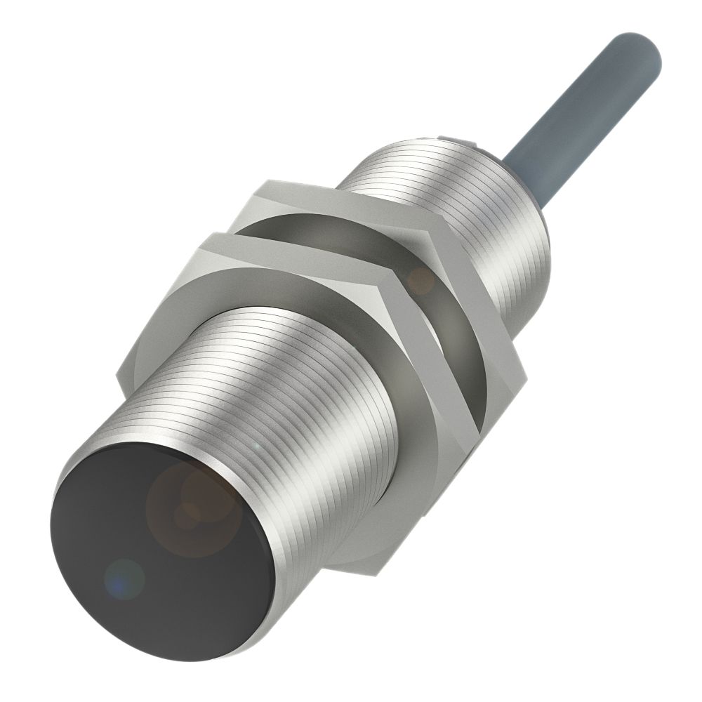 BALLUFF Inductive Threaded Barrel Proximity Sensor, M18, 5 mm Detection, PNP NO, 10 → 30 V dc