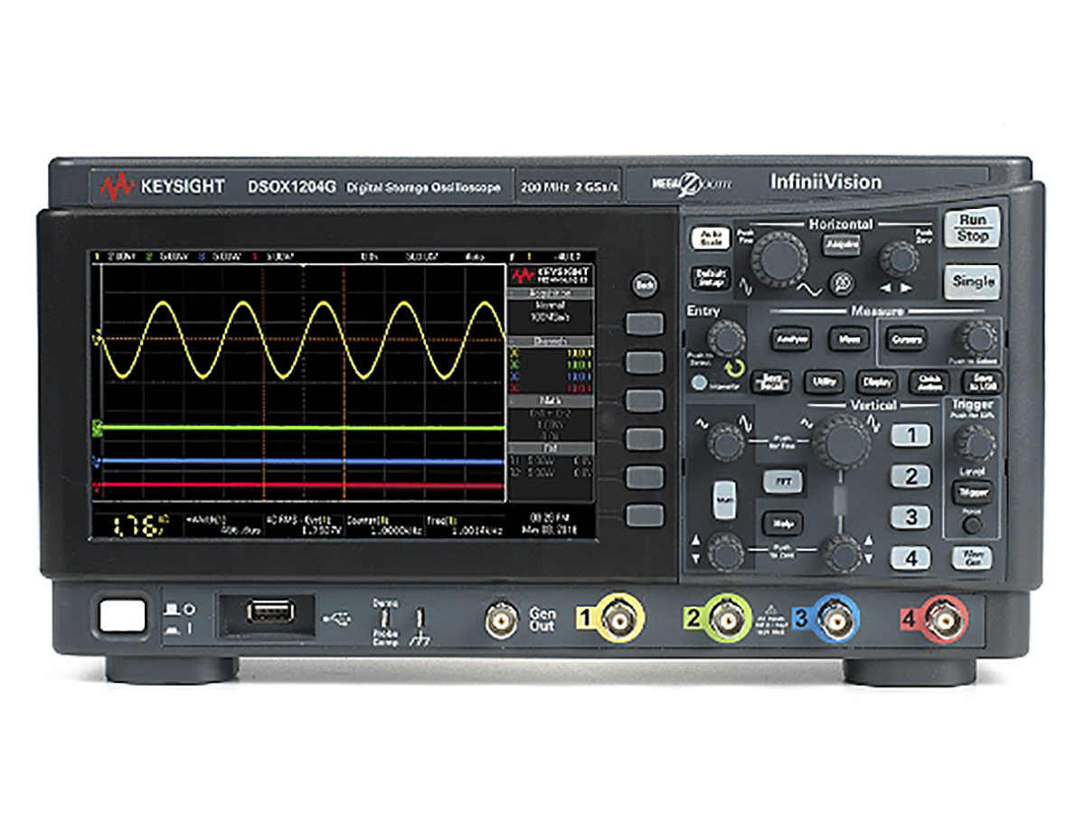 Keysight Technologies Oscilloscope Software for Use with DSOX1204A Oscilloscopes, DSOX1204G Oscilloscopes