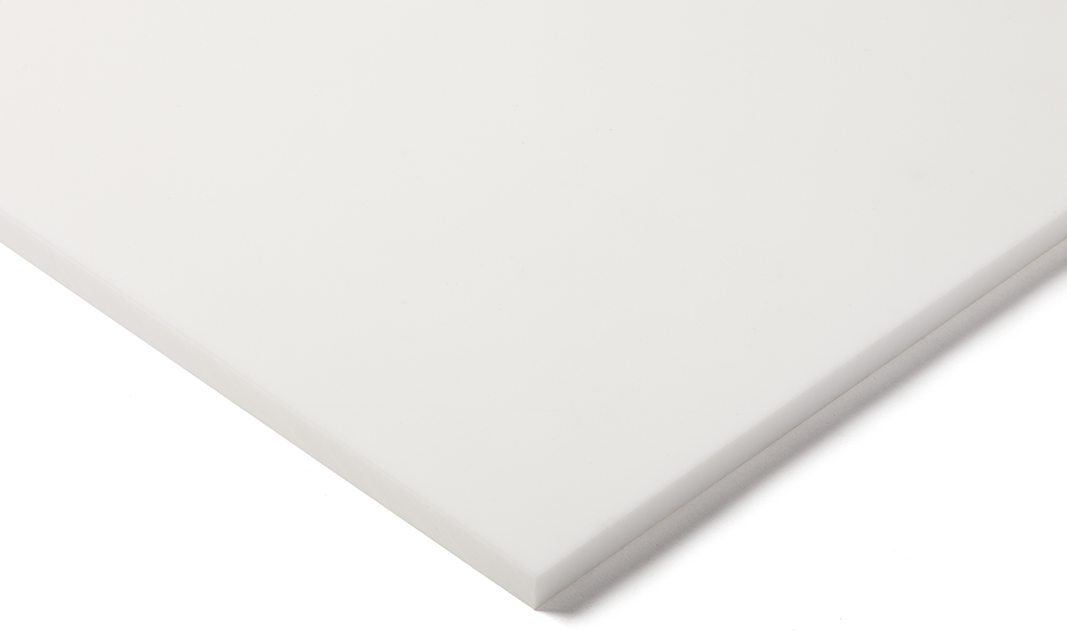 RS PRO White Plastic Sheet, 600mm x 300mm x 20mm