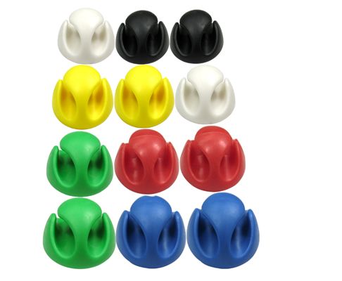 RS PRO Black, Blue, Green, Red, White, Yellow PVC pliers, 5mm Max. Bundle