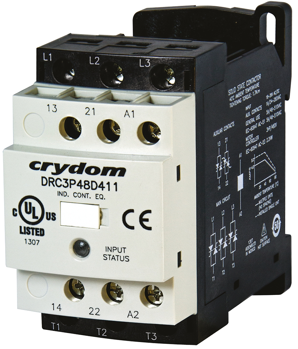 Sensata Crydom DRC Series Series Solid State Relay, 7.6 A Load, DIN Rail Mount