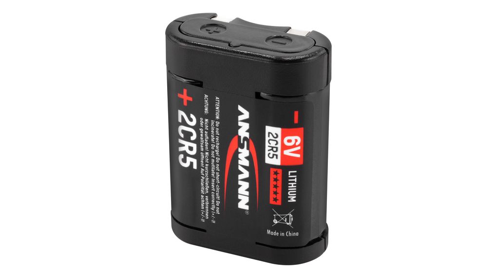 Ansmann Lithium 6V, 2CR5 Lithium Speciality Size Battery