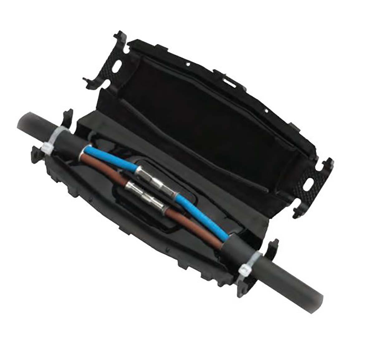 MECATRACTION Cylindrical Adaptable Box, 100mm x 30mm x 30mm