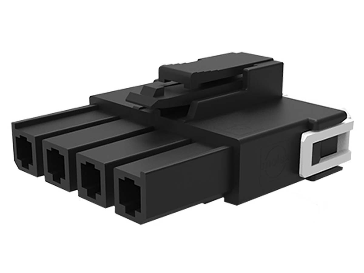 Molex, 200456 Female PCB Connector Housing, 5.7mm Pitch, 5 Way, 1 Row