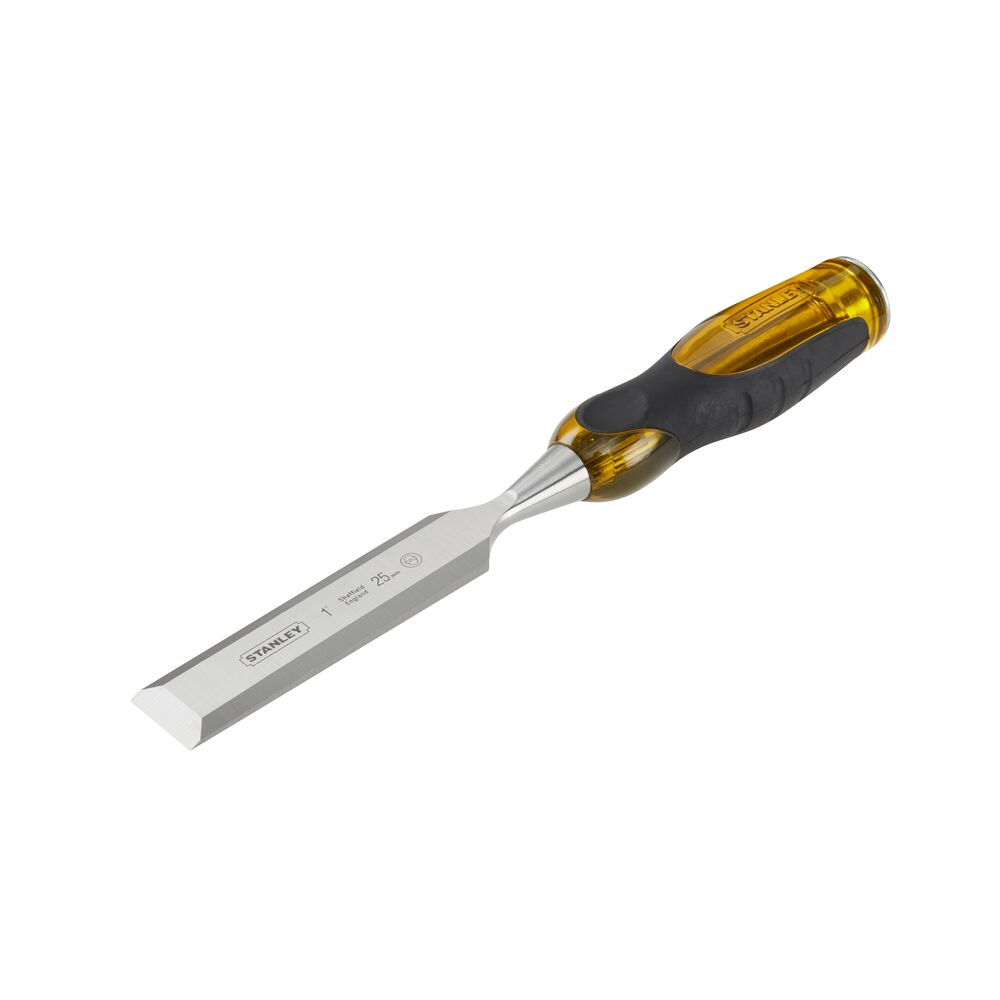 Stanley Chromium steel Wood Chisel, 340mm Length, 25 mm Blade Width