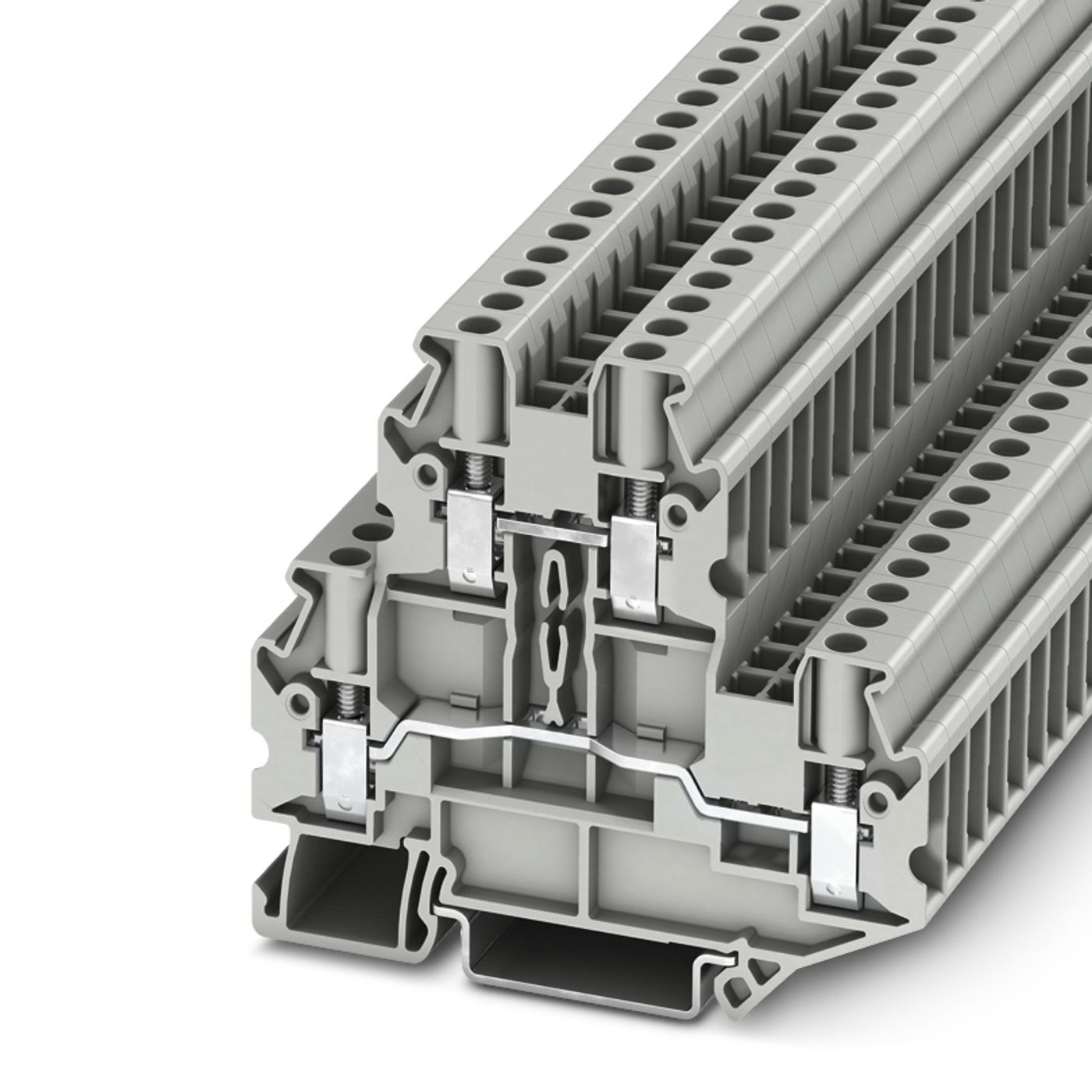 Phoenix Contact 3000610 UTTB 4 Series Grey, 0.14 → 6mm², Screw Termination