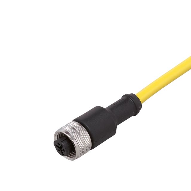 ifm electronic Female 1 way 1/2 In Circular to Unterminated Actuator/Sensor Cable, 5 m
