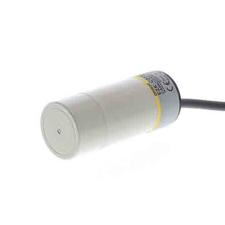 Omron Capacitive Smooth Barrel Proximity Sensor, 25 mm Detection, NPN NO, 12 → 24 V dc