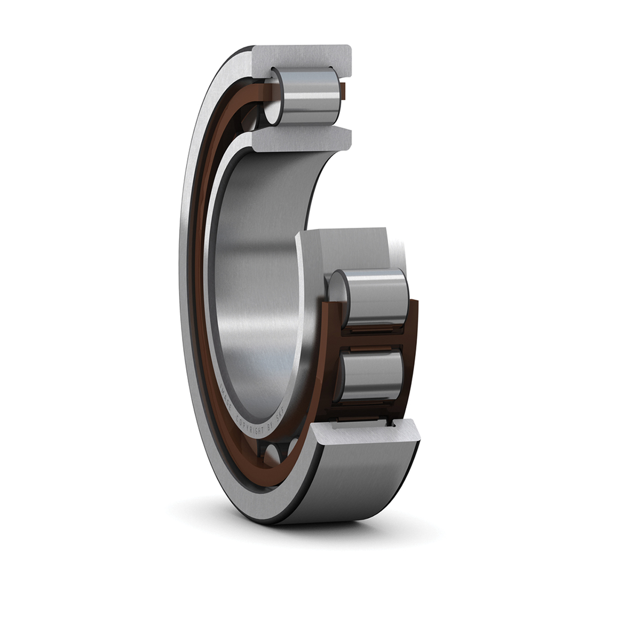 SKF NU 309 ECP 45 mm ID Roller Bearing, 100 mm OD
