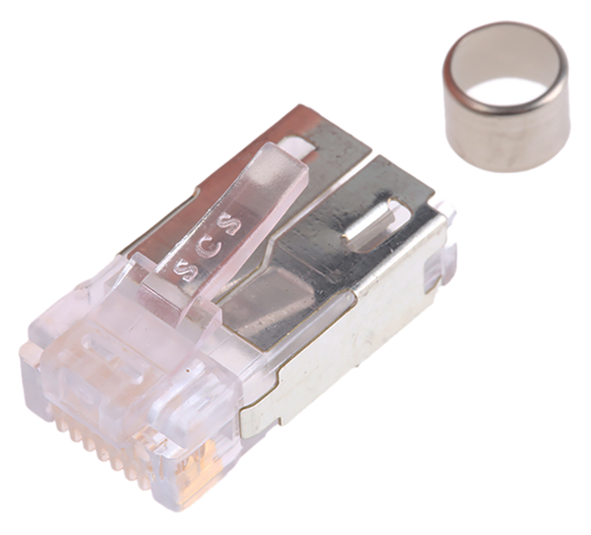 Phoenix Contact VS-08-ST Series Male RJ45 Connector, Cable Mount, Cat5e 8 -Way