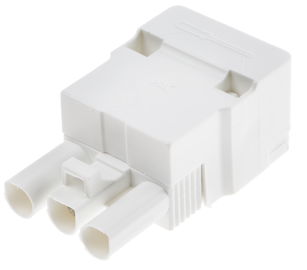 RS PRO Non-Fused Terminal Block, 3-Way, 16A, 2.5 mm² Wire, Screw Down Termination