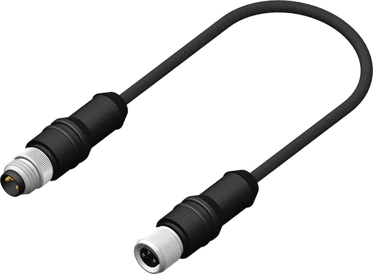 RS PRO 3 way Circular Connector, 2 m