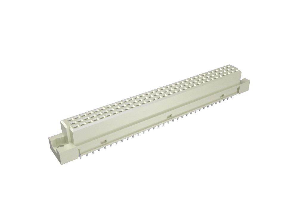 Amphenol Communications Solutions DIN 41612 96 Way 2.54 mm, 5.08 mm Pitch, Type C Class C2, 3 Row, Straight DIN 41612