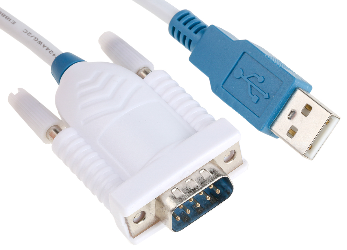 FTDI Chip RS232 USB A Female to D-sub, 9 Pin Male Converter Cable