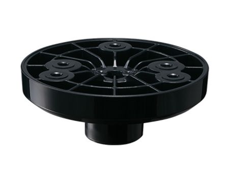 Patlite IP23, IP65 Rated Black Circular Bracket for use with SF10, SKH, SL10