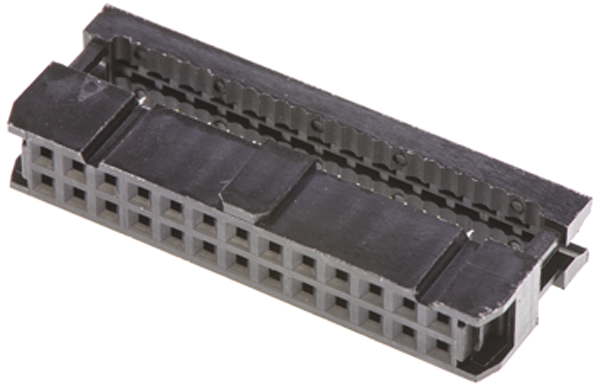 Amphenol Communications Solutions 26-Way IDC Connector Socket for Cable Mount, 2-Row