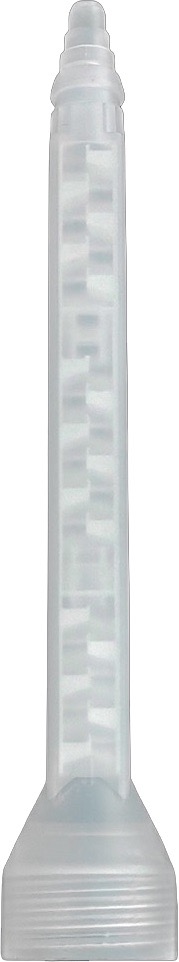 RS PRO Mixer Nozzle, 200ml Threaded 18 Mixing elements 143mm