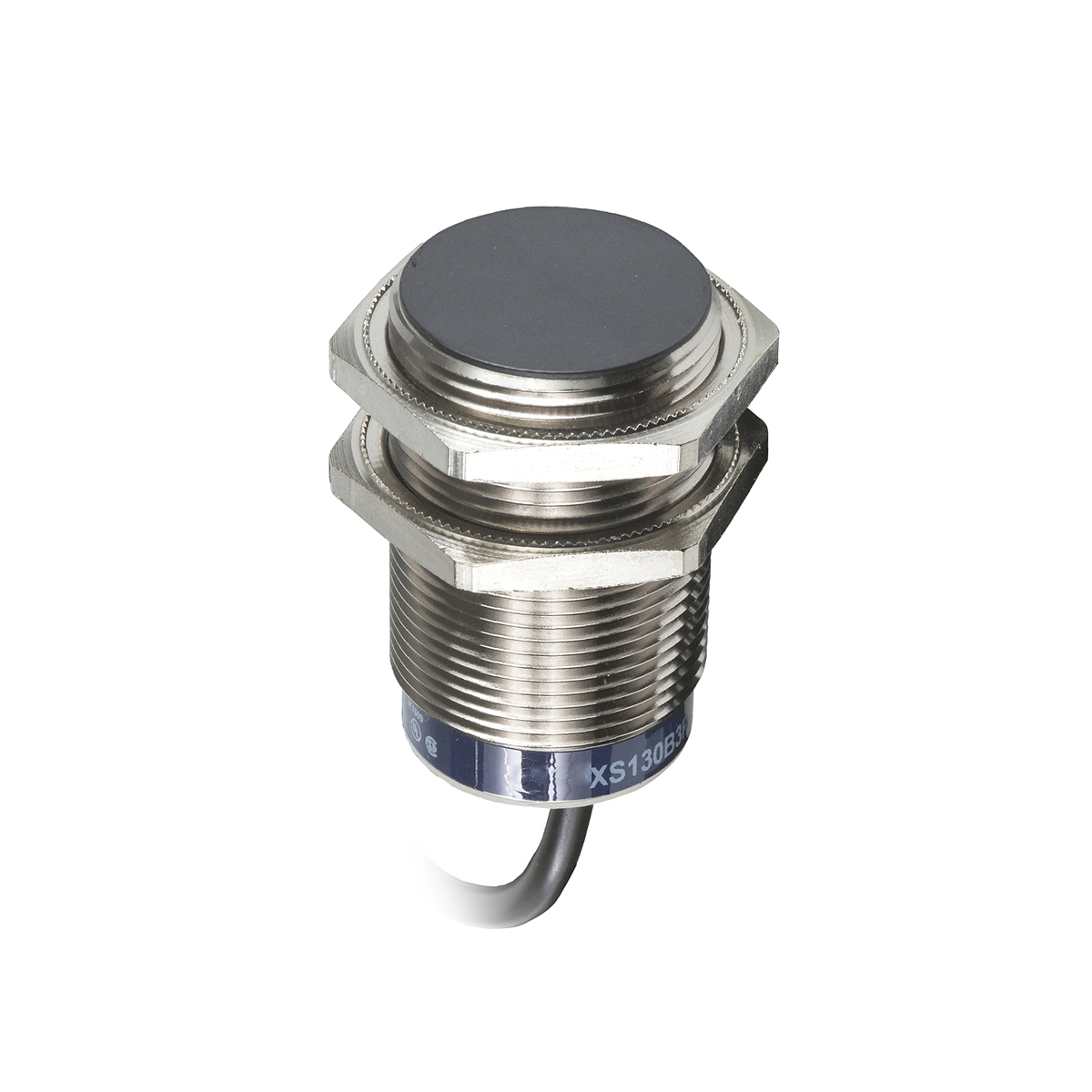 Telemecanique Sensors Inductive Barrel-Style Proximity Sensor, M30 x 1.5, 15 mm Detection, PNP Output, 10 → 58 V