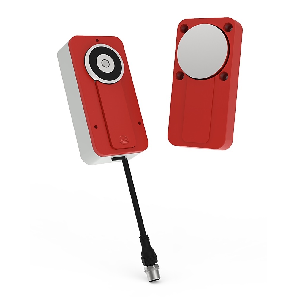 Allen Bradley 440G-EZ Series Safety Interlock Switch, Power to Lock, 24V dc, Actuator Included