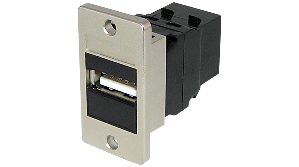 TUK Limited Straight, Snap-In, Socket Type USB Type A 2.0 Coupler