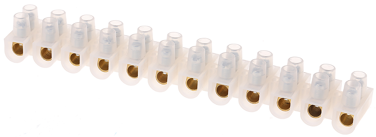 HellermannTyton Terminal Strip, 76A, Screw Termination
