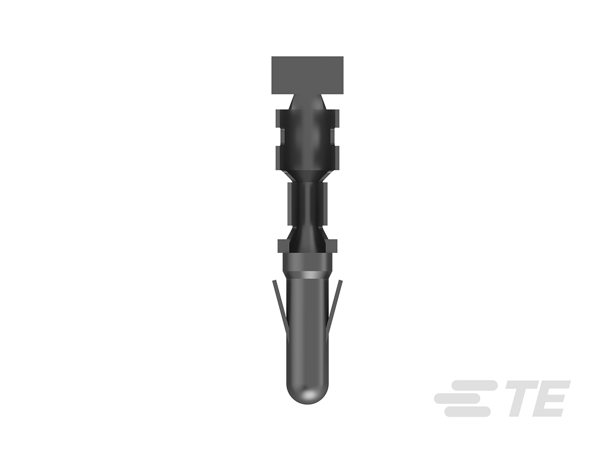 TE Connectivity Commercial MATE-N-LOK Series Male Crimp Terminal, 20AWG Min, 14AWG Max
