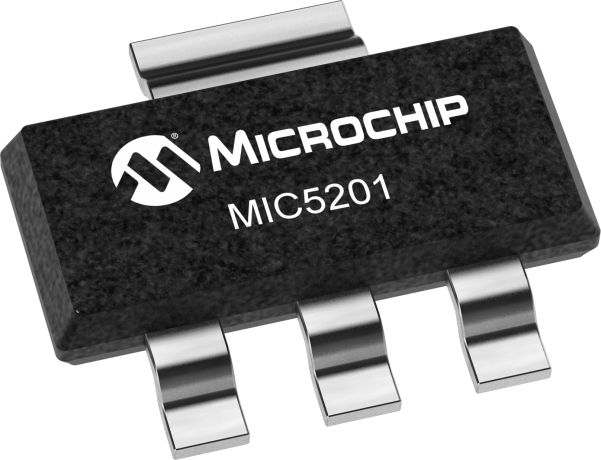 Microchip MIC5201-3.3YS, 1-Channel Low Dropout Voltage, Voltage Regulator, 200 mA, 5 V, SOT-223 3-Pin