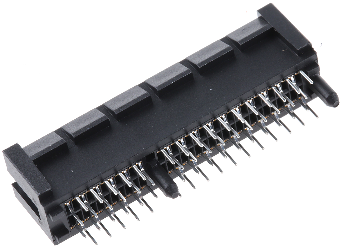 Samtec PCIE Series Female Edge Connector, Through Hole Mount, 64-Contacts, 1mm Pitch, 2-Row, Solder Termination