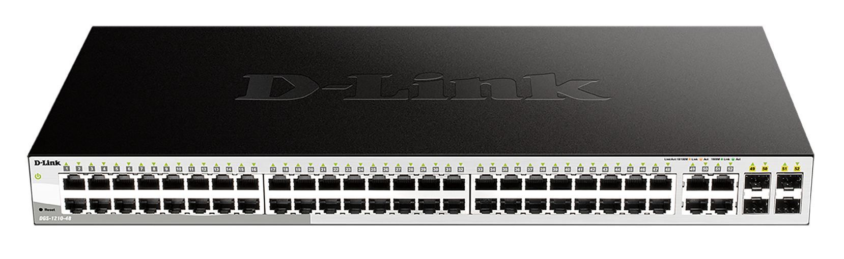 D-Link 52-Port Gigabit Smart Managed Switch, Smart 52 Port Smart Switch, EU