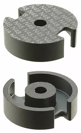 EPCOS N48 P 18/11 Transformer Ferrite Core, 400nH, For Use With Resonant Circuit Inductors