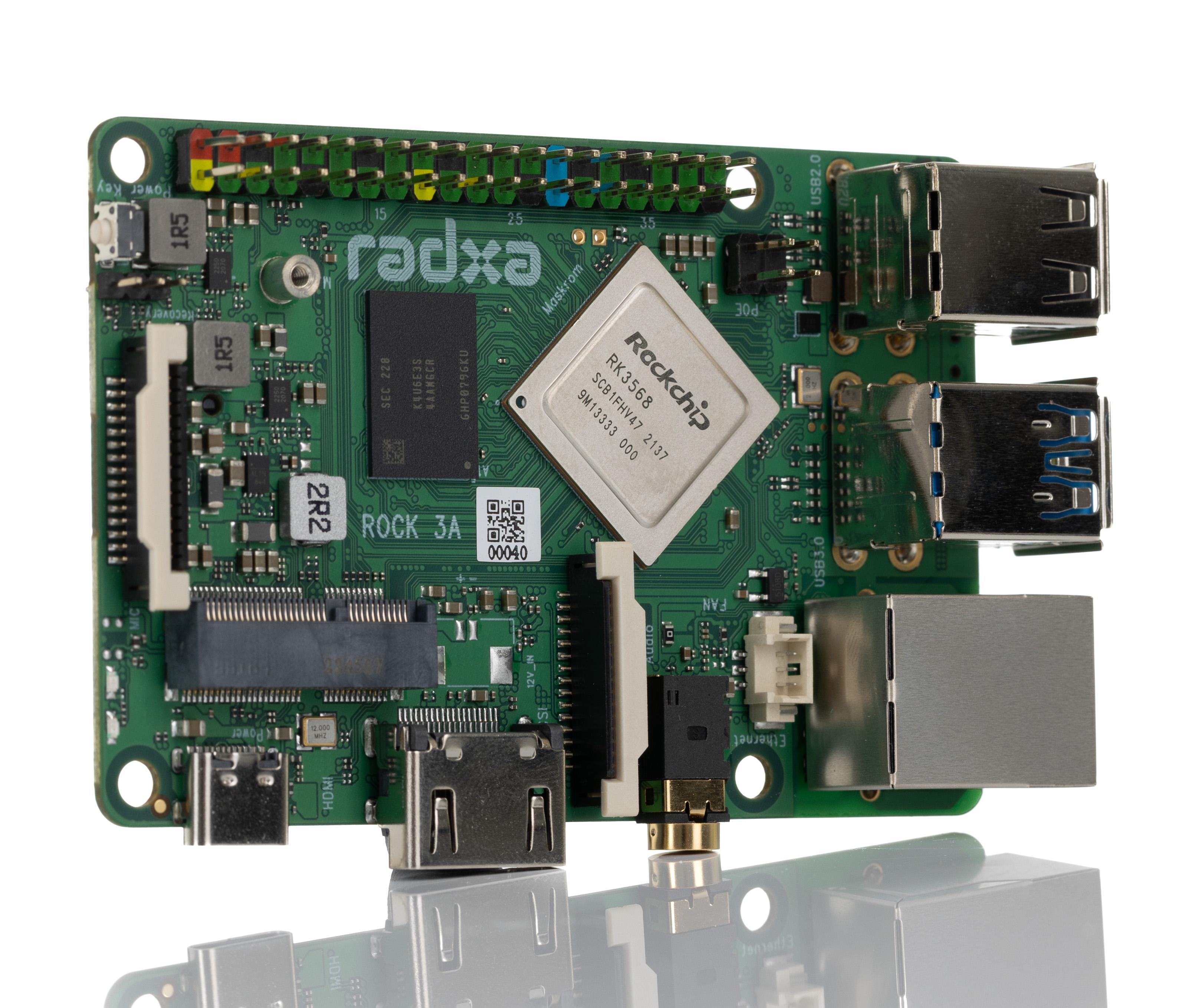 Okdo ROCK 3 Model A 2GB Single Board Computer