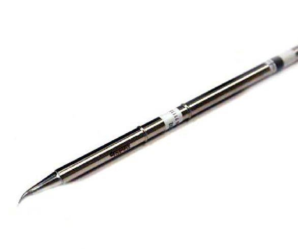 Hakko FM2028 0.2 mm Bent Soldering Iron Tip for use with FM2027, FM2028 Soldering Iron