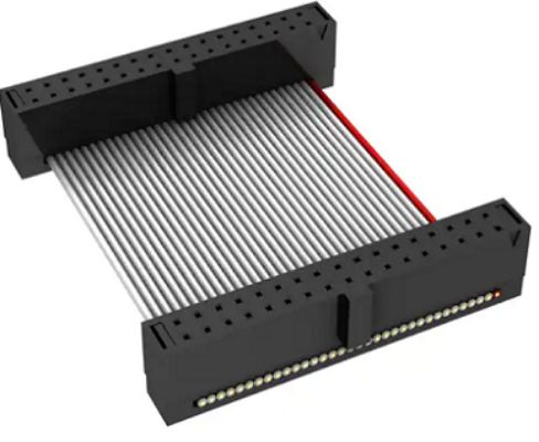 Samtec FFSD Series Flat Ribbon Cable, 34-Way, 1.27mm Pitch, 200mm Length, Tiger Eye IDC to Tiger Eye IDC