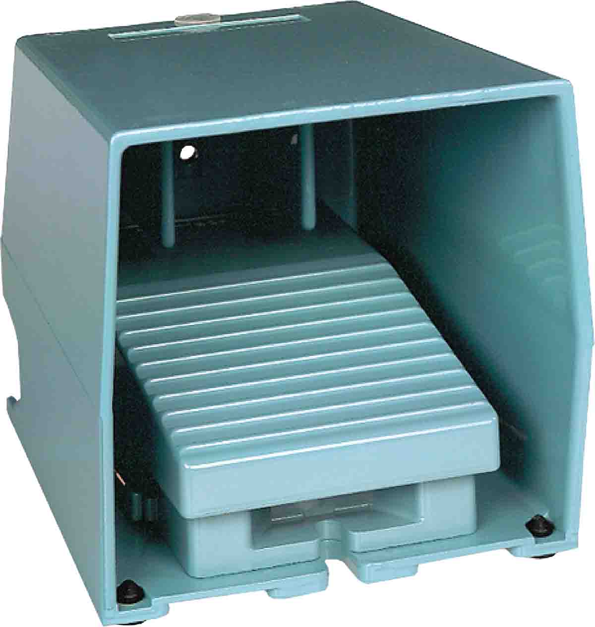 Schneider Electric Industrial Duty Momentary On-Off Foot Switch - Metal Case Material, 2NC+2NO, 3 A, 270 mA Contact